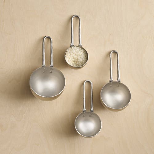 The Collective Forge Pewter Measuring Scoops In Pewter