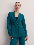 The Fold Somerton Sculpt Knit Blazer