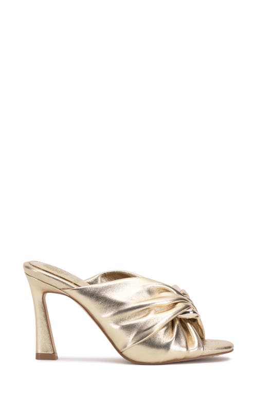 Vince Camuto Patie Slide Sandal In Egyptian Gold