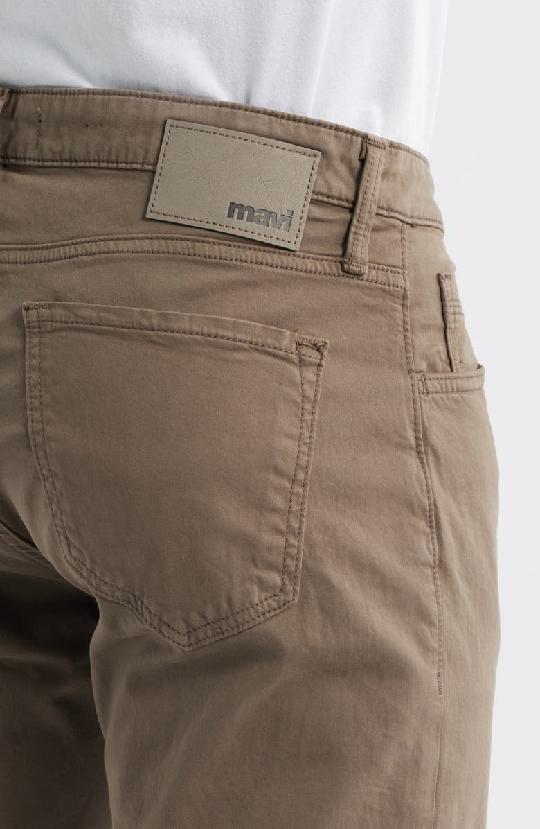 Mavi Jeans Zach Straight Leg Twill Pants, Alternate, color, Moss Twill