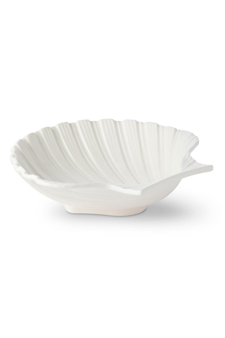 Shell Medium Platter, Alternate, color, CREAM
