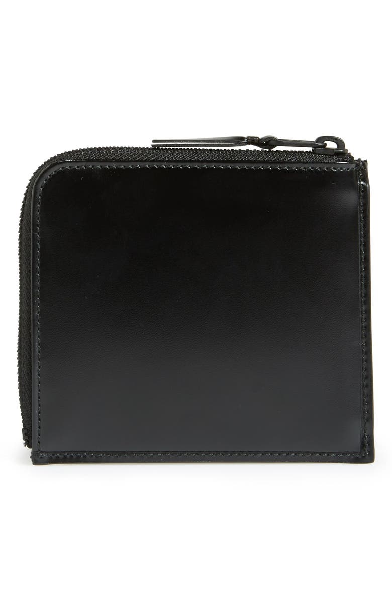 Comme des Garçons Half Zip French Wallet, Alternate, color, 