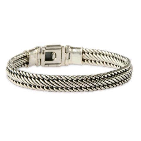 Gitana Slim Silver Bracelet