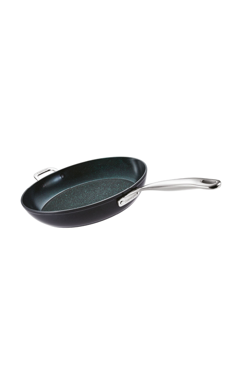 GREEN STONE™ 12.5" Frypan with Helper Handle