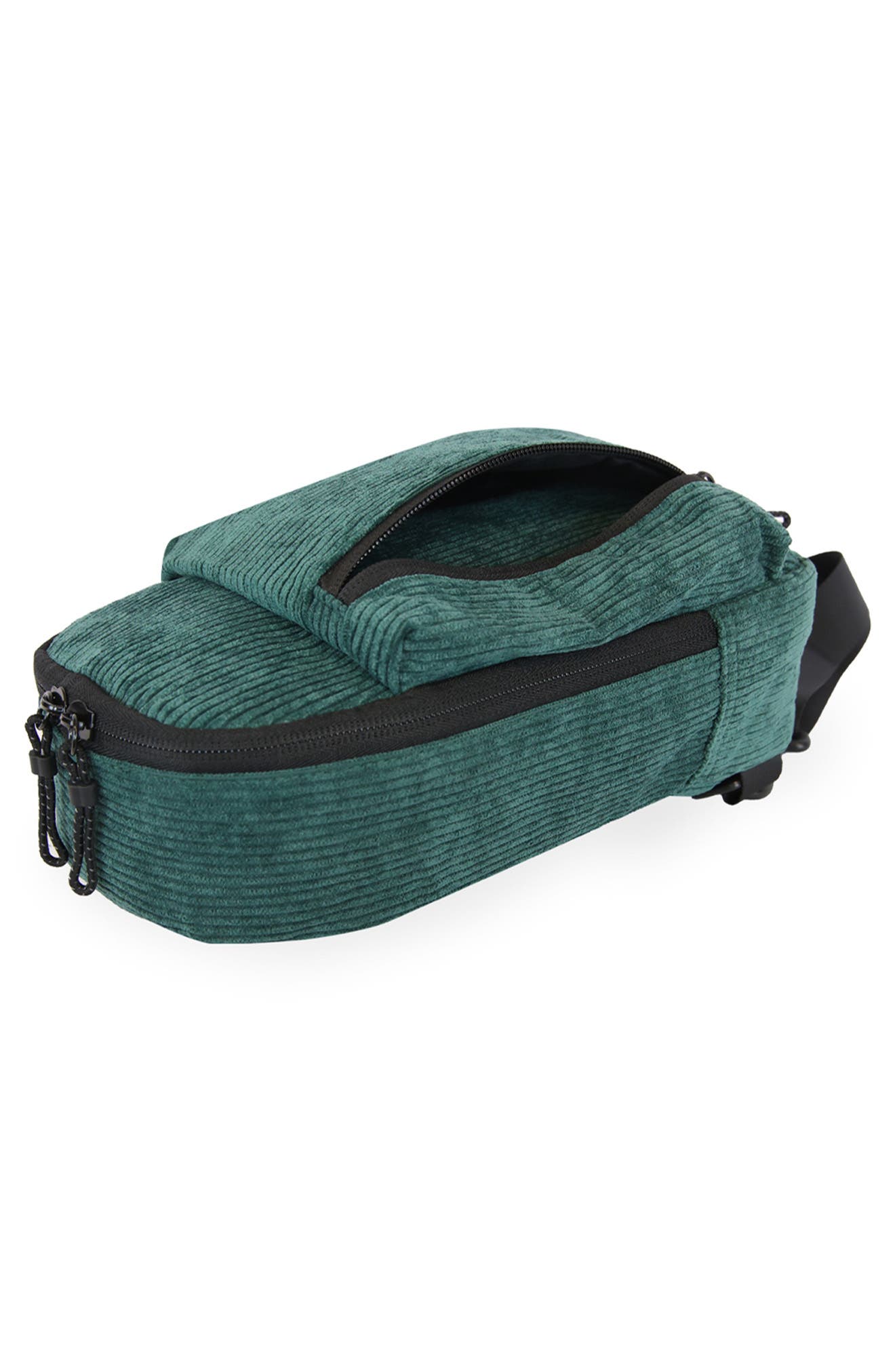 Original Penguin Corduroy Sling Bag, Alternate, color, Turquiose