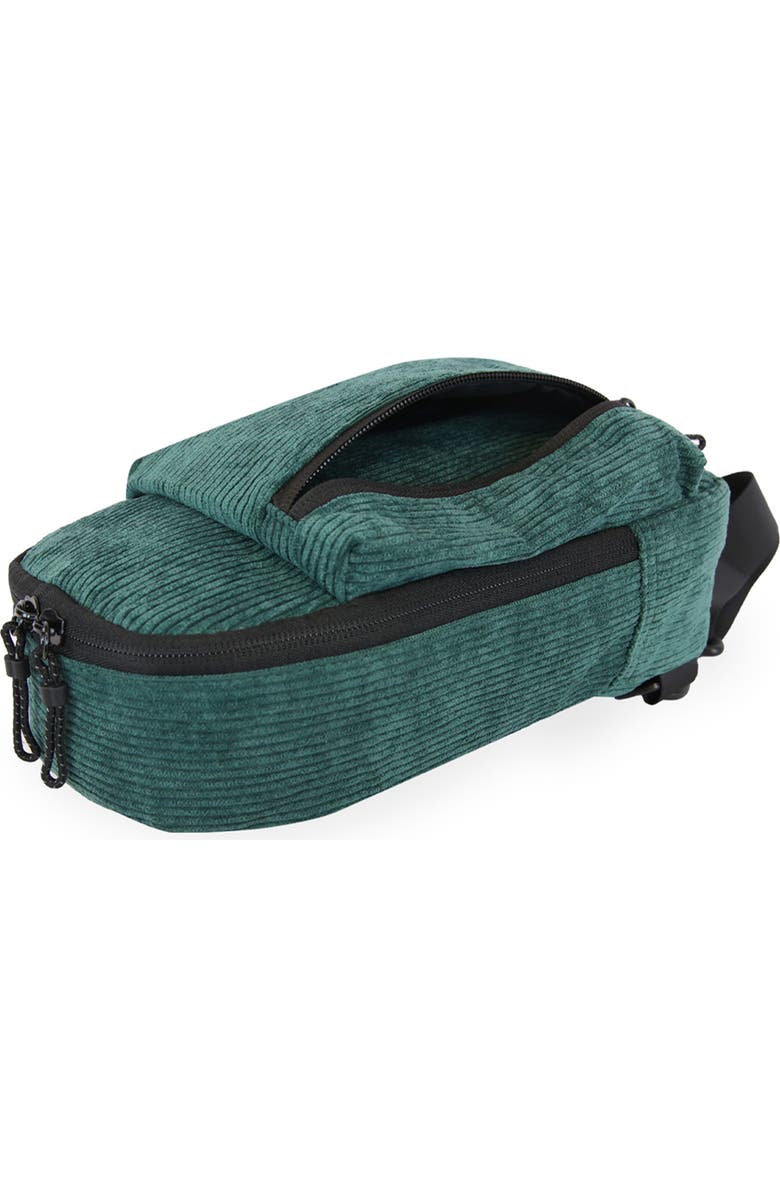 Original Penguin Corduroy Sling Bag, Alternate, color, Turquiose