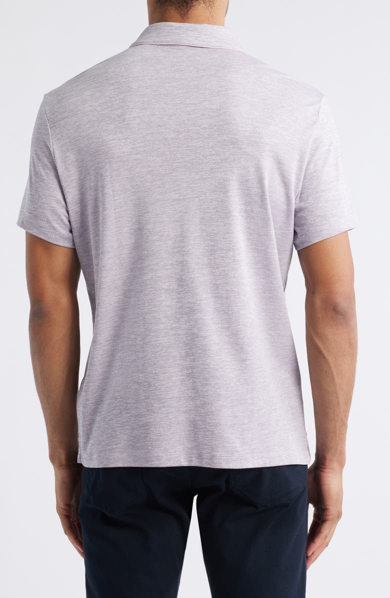 Robert Barakett Duke Space Dye Polo, Alternate, color, Lavender
