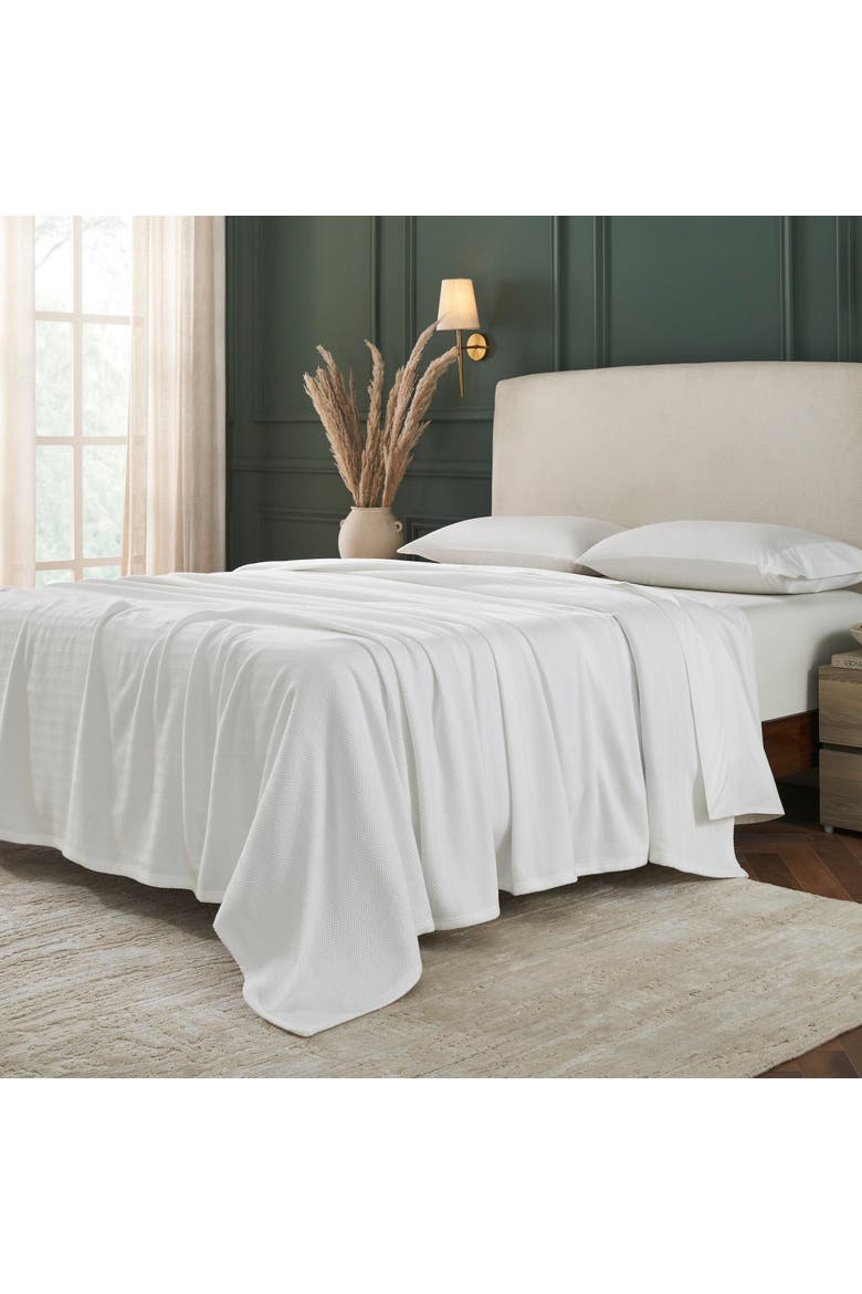 Ultima Organic Cotton Blanket, Alternate, color, White