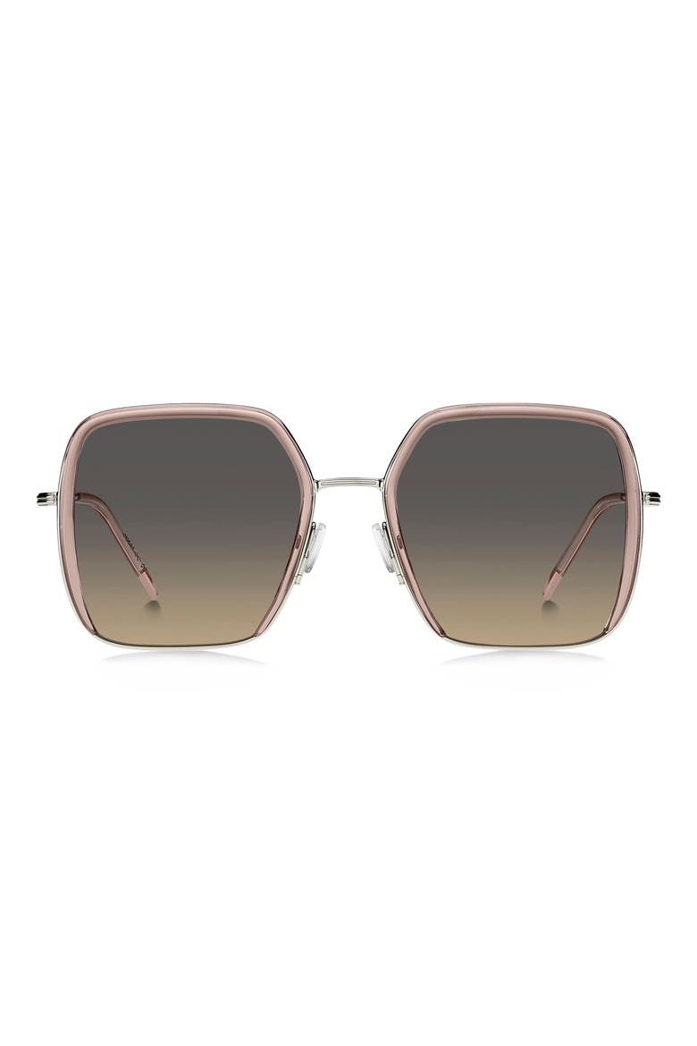 55mm Oversize Square Sunglasses, Main, color, 08KB-PR