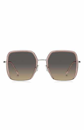 BOSS 55mm Oversize Square Sunglasses
