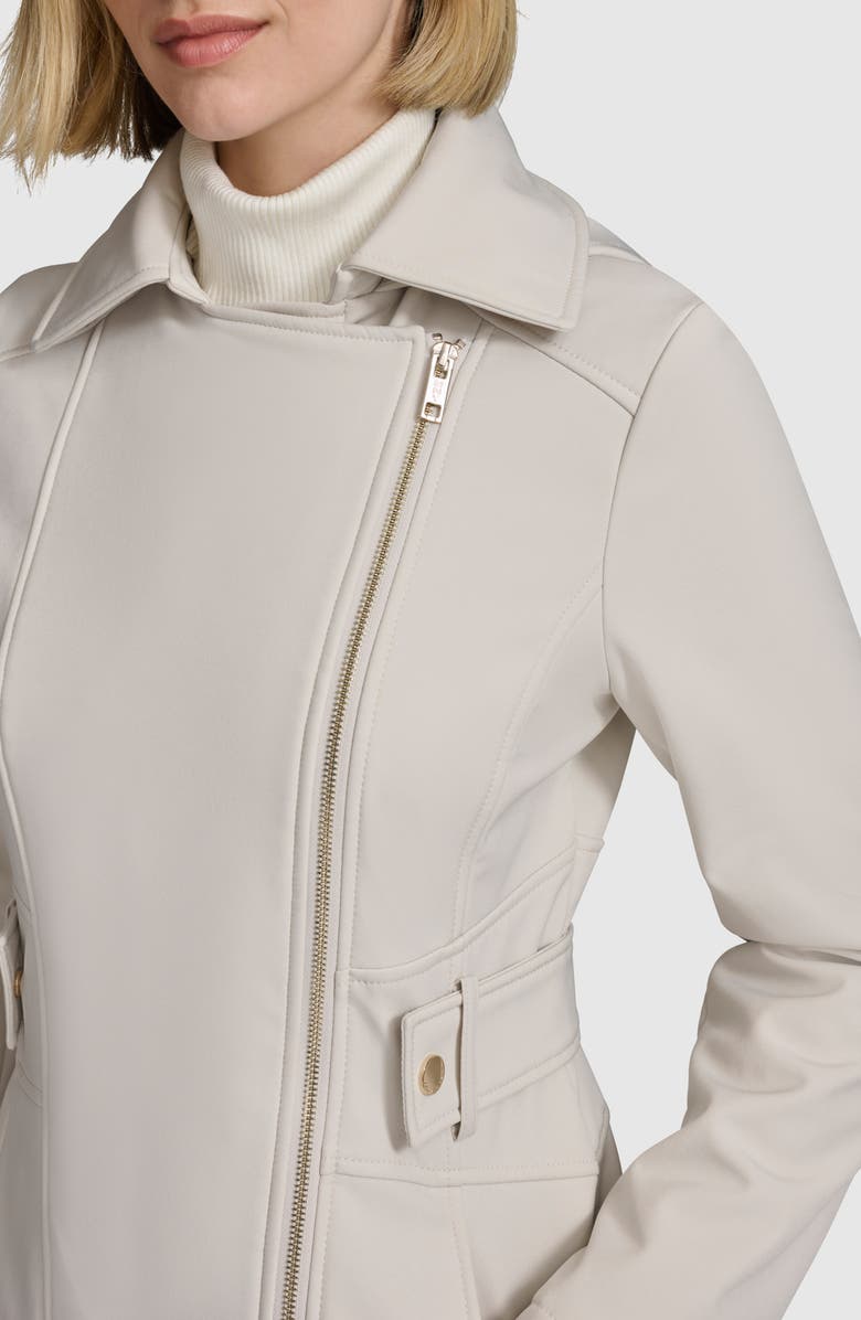 Andrew Marc Saylor Soft Shell Parka, Alternate, color, Cream