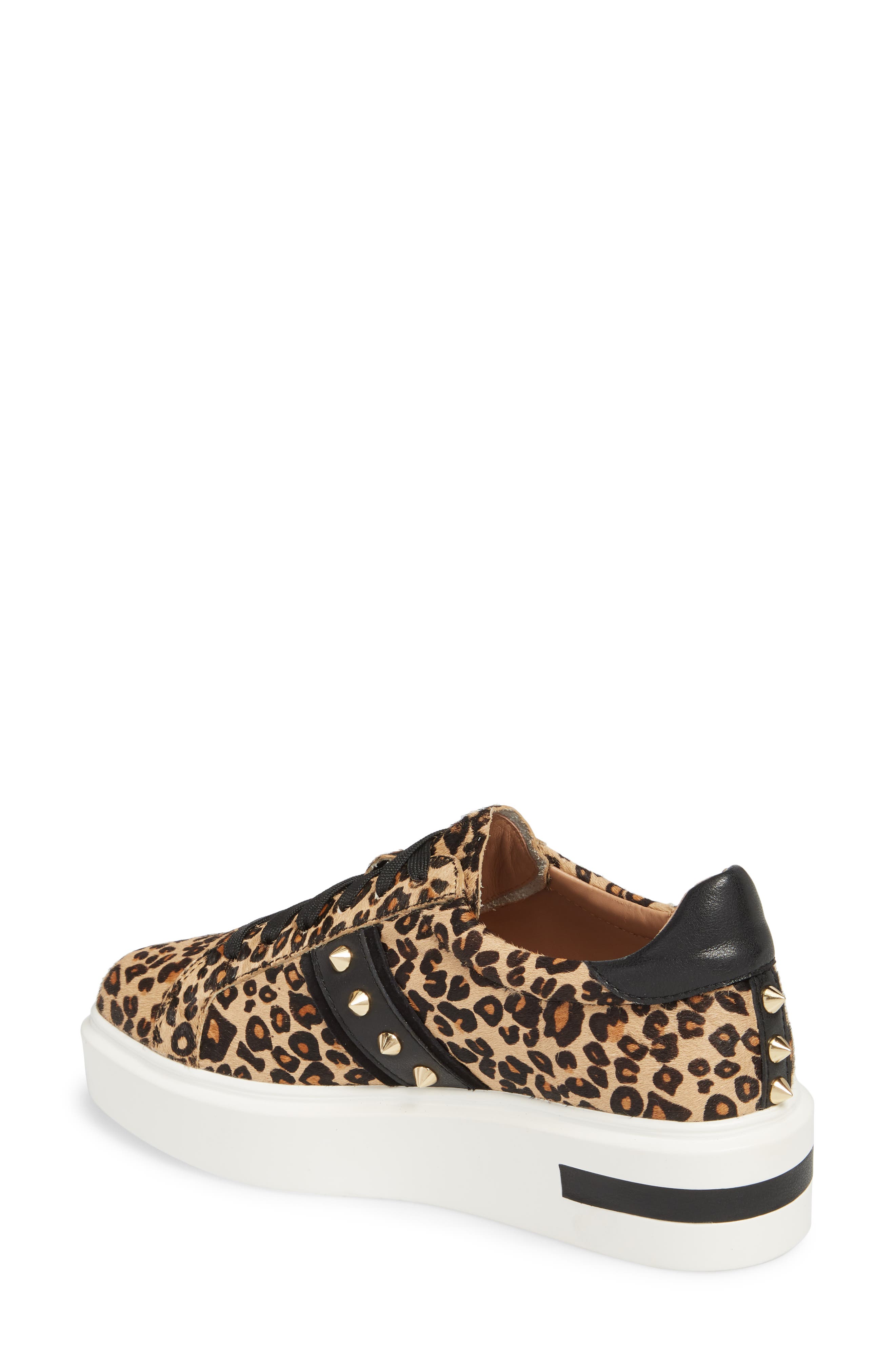 Linea Paolo Knox II Platform Genuine Calf Hair Sneaker, Alternate, color, 