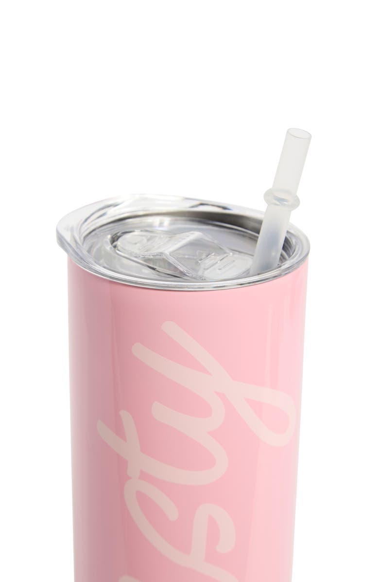 CREATIVE BRANDS Thirsty Skinny Tumbler, Alternate, color, Pink