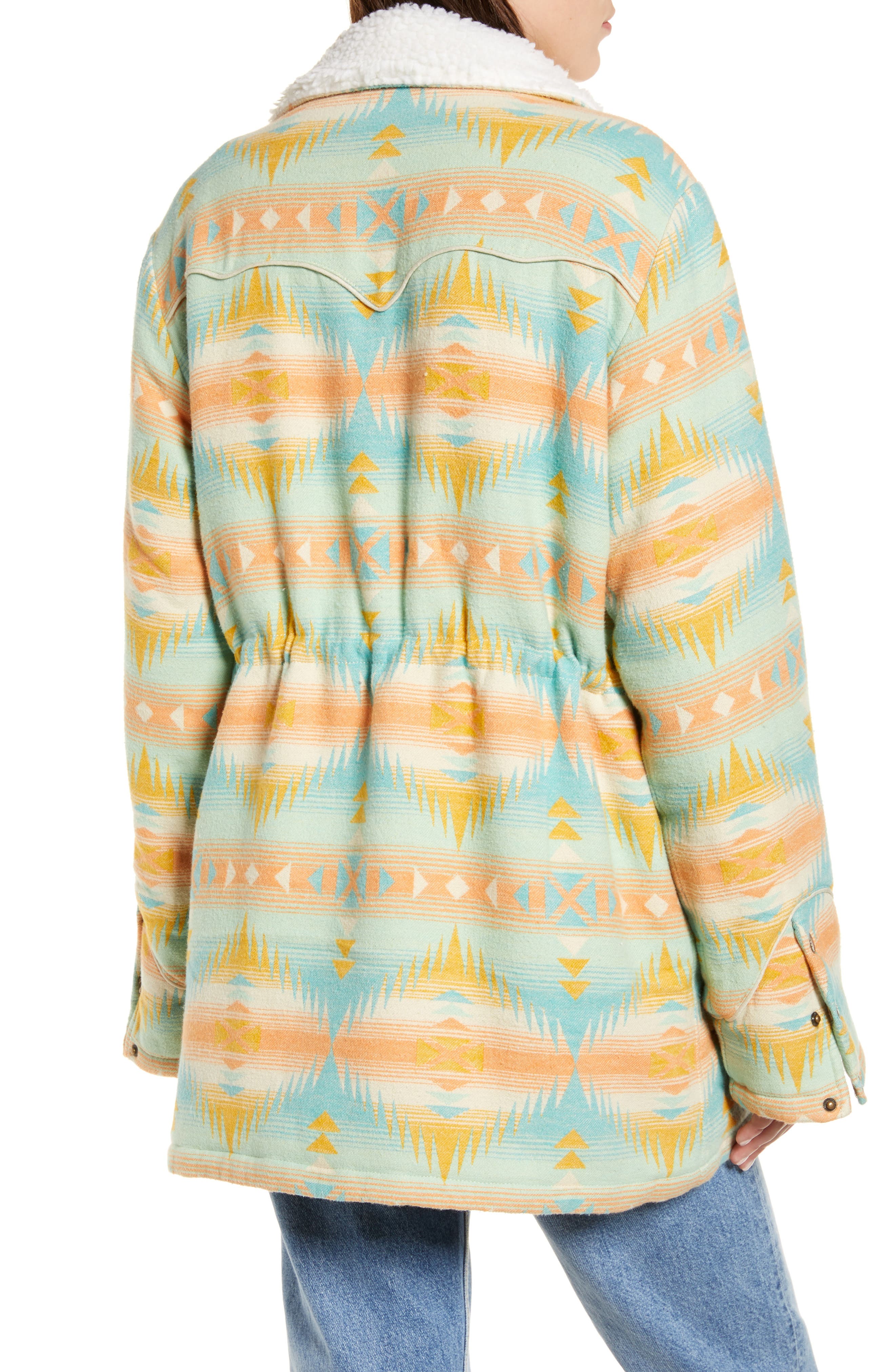 Faherty Bluegrass Faux Shearling Lined Jacket (Women) | Nordstromrack