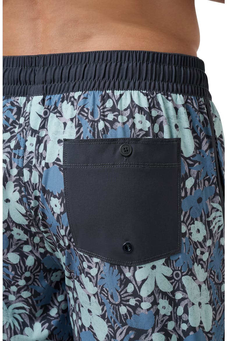 Canoe Cruise Swim Trunks, Alternate, color, HEATHER GREY