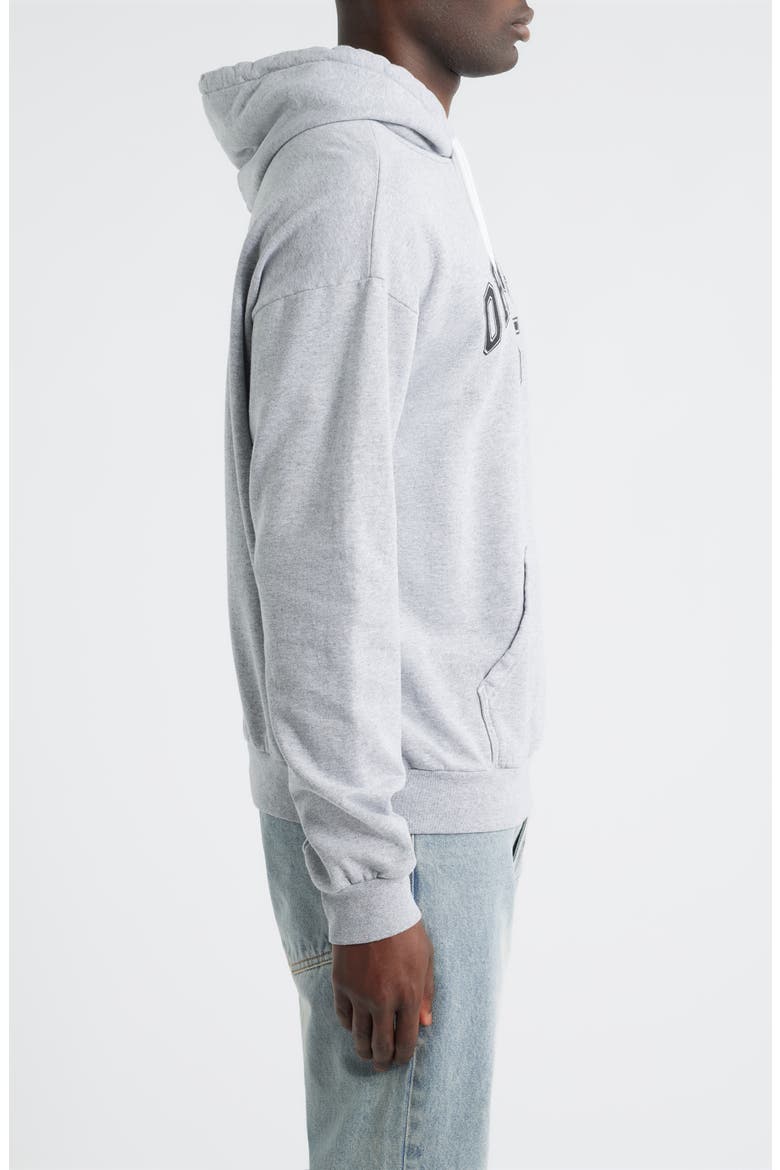 Originals Fleece Logo Hoodie, Alternate, color, HEATHERY GREY