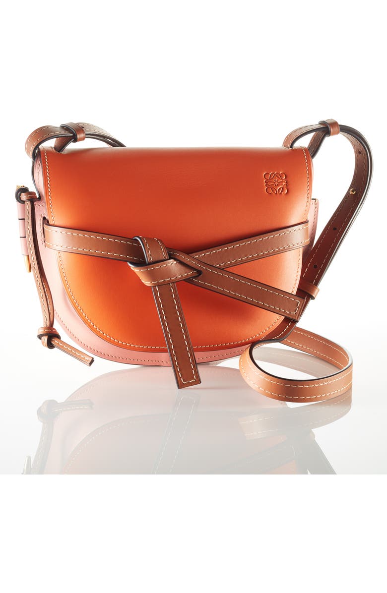 Loewe Gate Small Leather Crossbody Bag, Alternate, color,