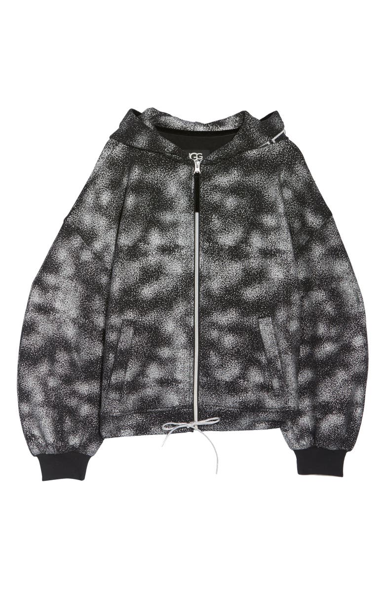 UGG<sup>®</sup> UGG Abbi Zip Up Hoodie, Alternate, color,