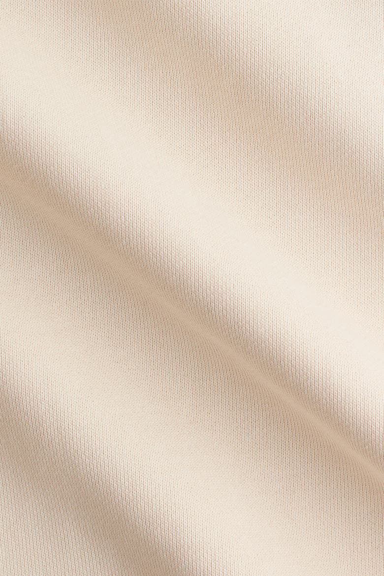 Oversized Cotton Sweatshirt, Alternate, color, Light beige
