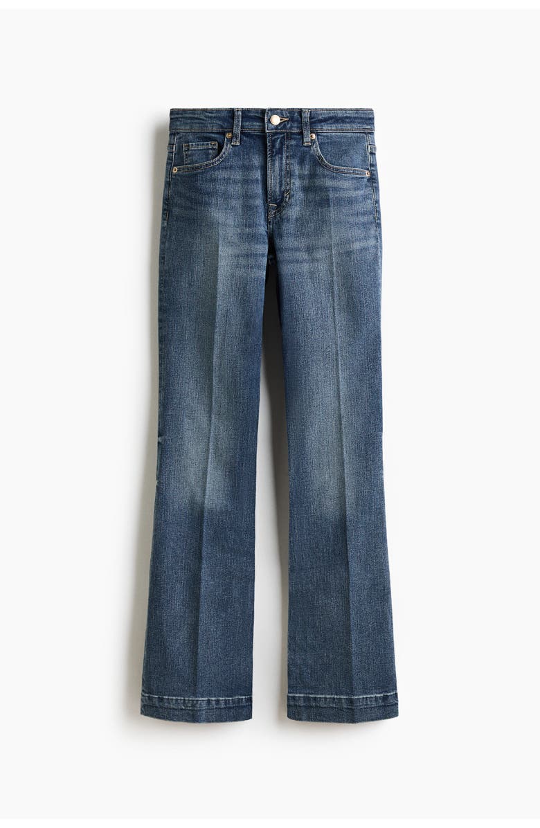 H&M Bootcut regular jeans, Main, color, Dusty Denim Blue