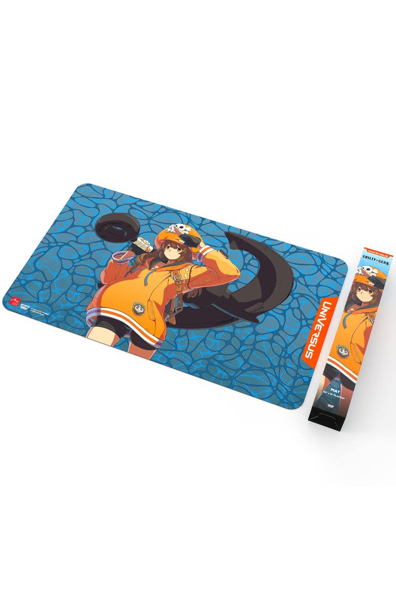 UniVersus GUILTY GEAR, STRIVE, Playmat, May, 24x14 Inch Neoprene Mat, Alternate, color, Multicolored