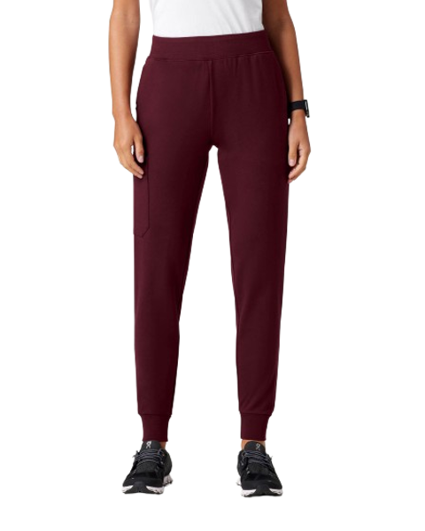 Rubi Women's 6-Pocket Slim Knit Scrub Jogger