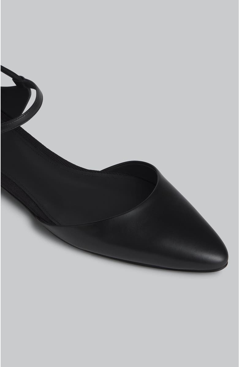 CO Slingback Pointed Toe Flat in Calfskin, Alternate, color,