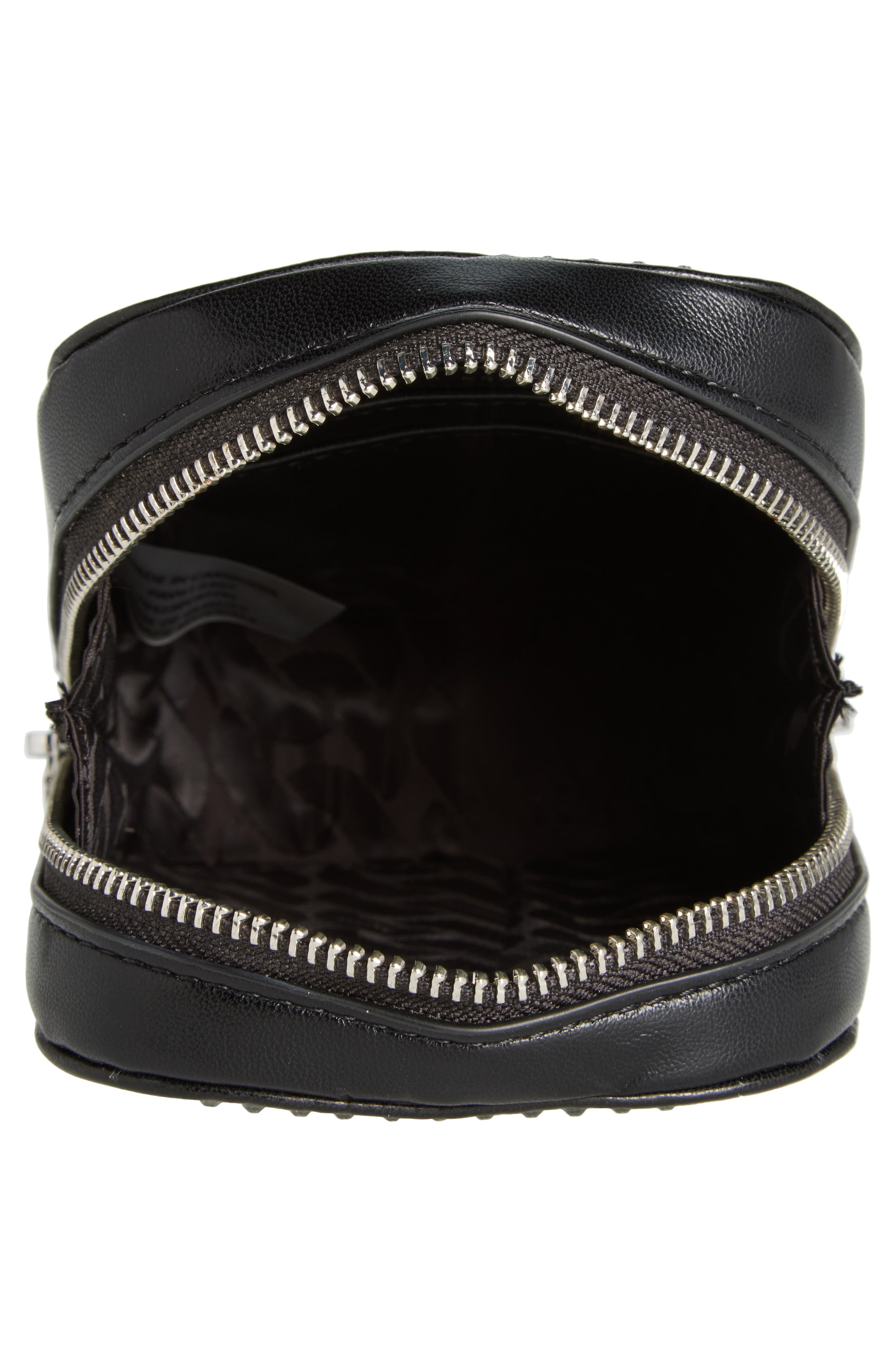 Rebecca Minkoff Crystal Stud Phone Crossbody Bag, Alternate, color, 