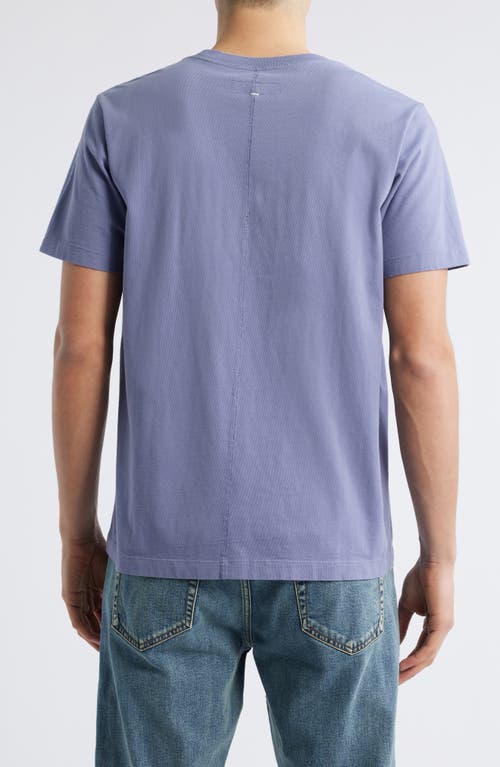Rag & Bone Men's Dagger Short-sleeve T-shirt In Washed Purple