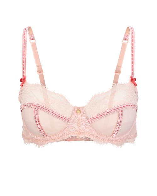 Adore Me Ela Unlined Balconette Bra In Light Pink