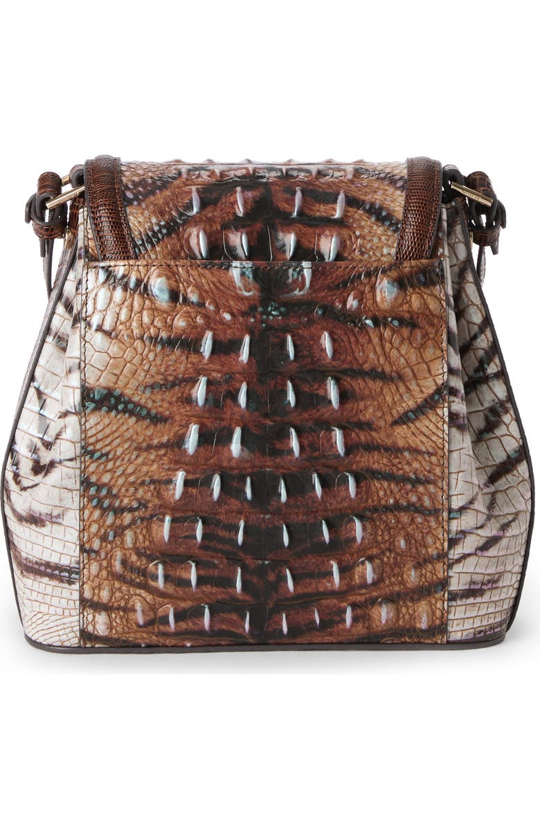 Brahmin Margo Croc Embossed Leather Crossbody Bag, Alternate, color,