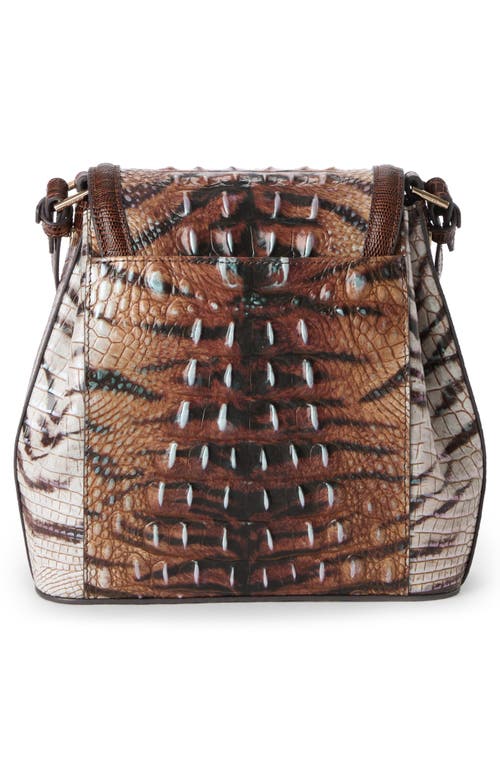Brahmin Margo Croc Embossed Leather Crossbody Bag