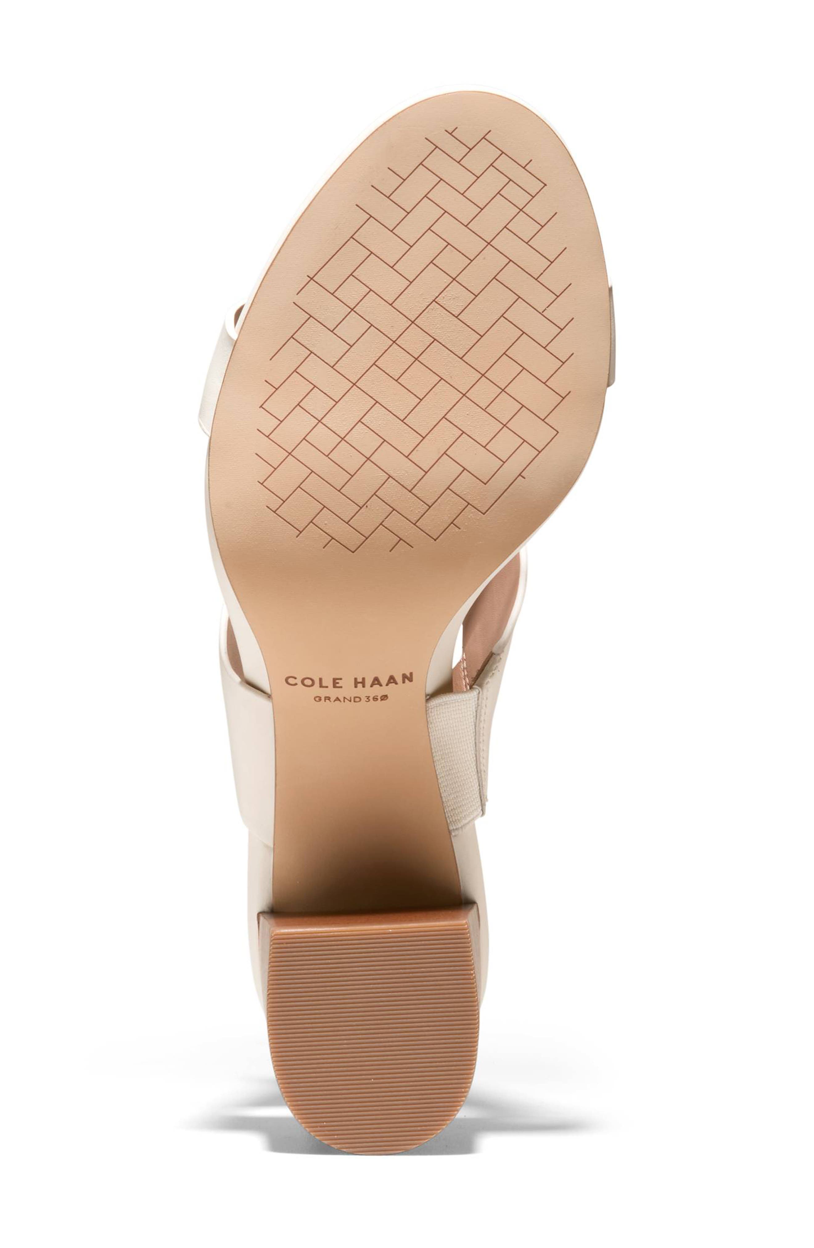 Cole Haan Josie T-Strap Sandal, Alternate, color, Ivory Leather