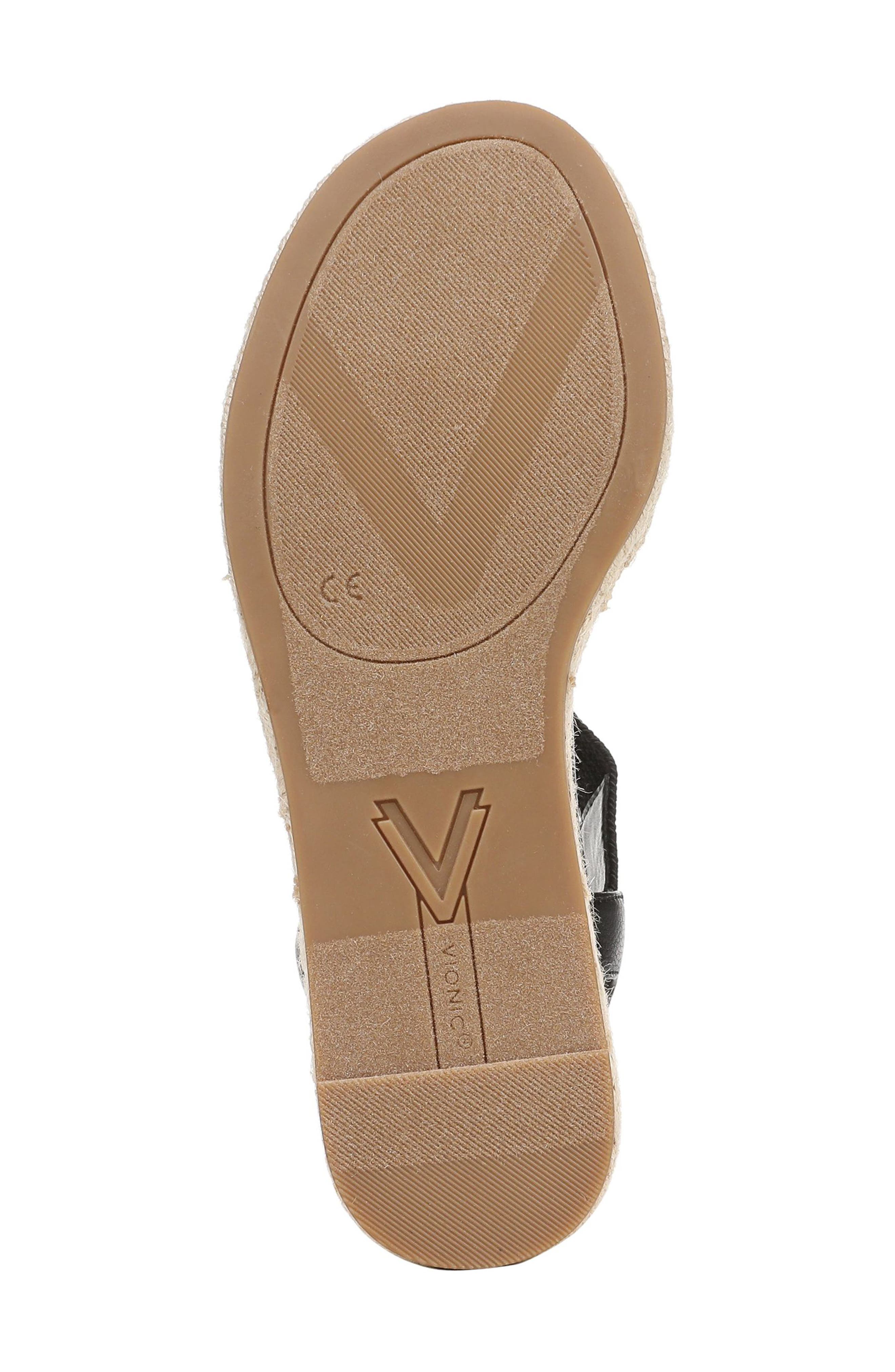 Vionic Calera Wedge Sandal, Alternate, color, Black