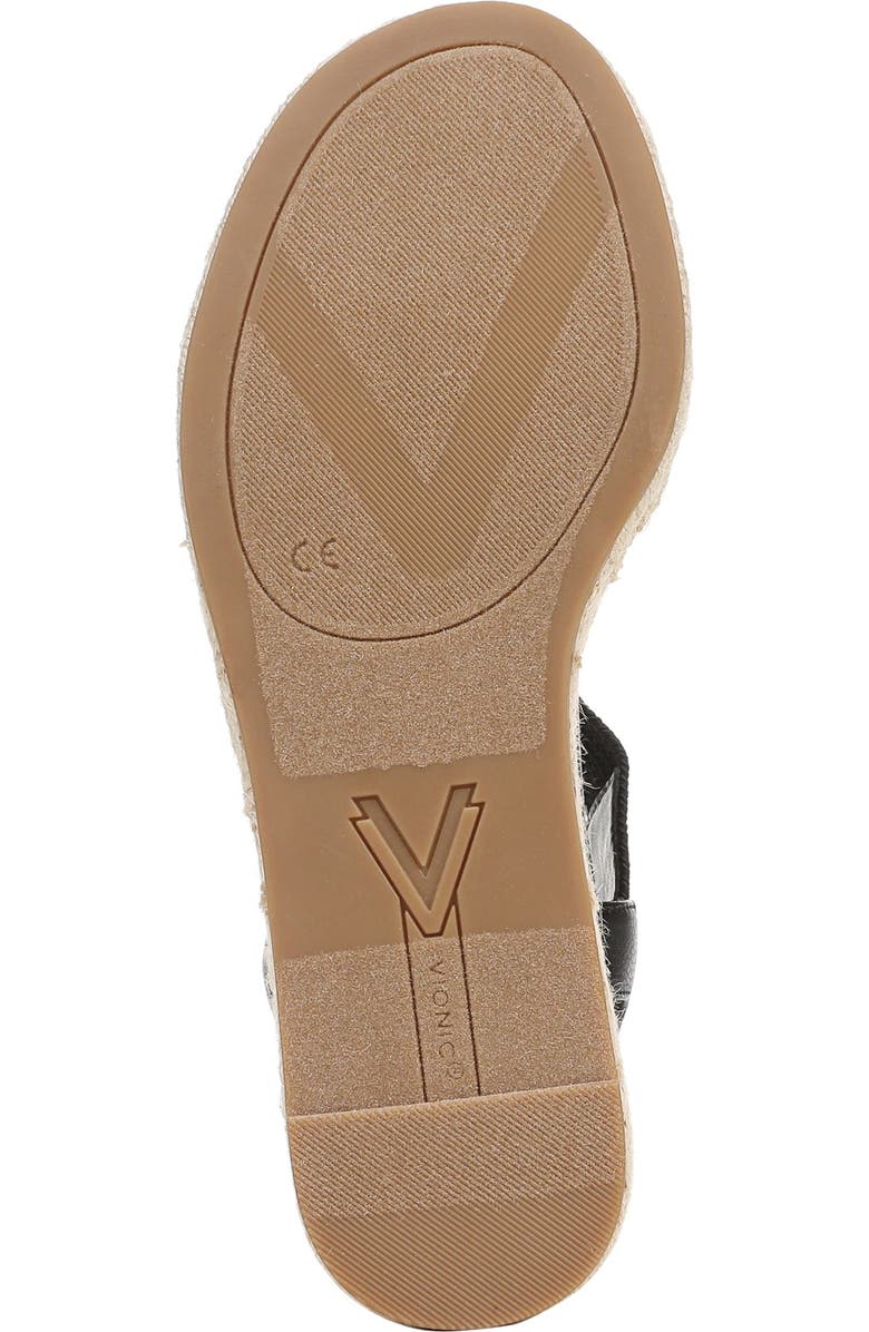 Vionic Calera Wedge Sandal, Alternate, color, Black