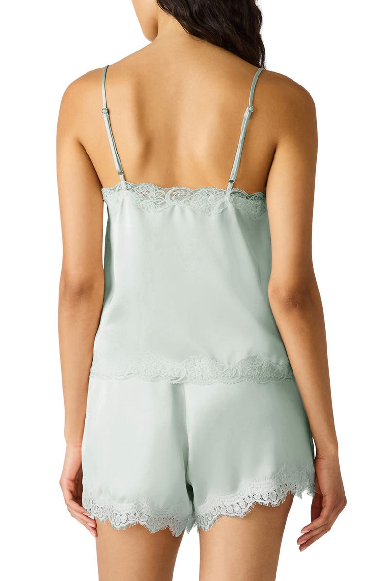 Steve Madden Delany Lace Trim Camisole, Alternate, color, Powder Puff