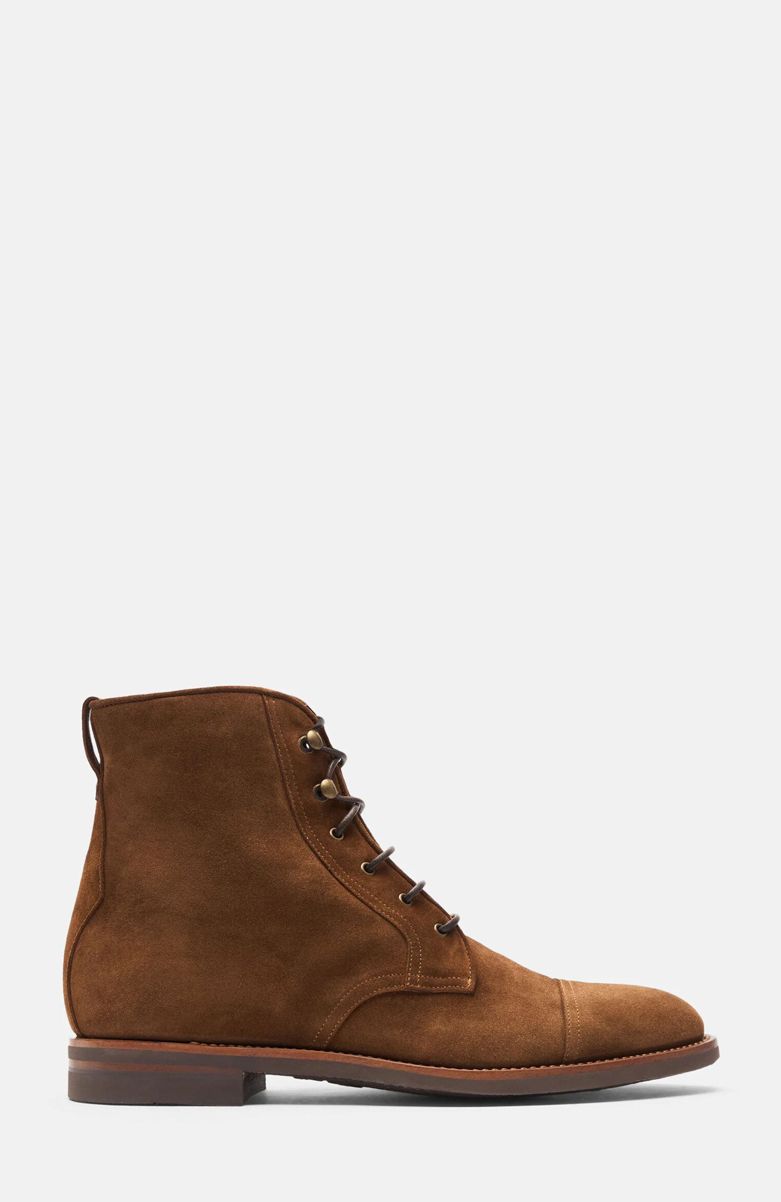 SCAROSSO Paolo Boots, Alternate, color, Light Brown - Suede