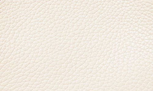 Tory Burch Romy Pebble Leather Phone Crossbody Bag In Light Cream
