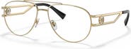 Versace 57mm Pilot optical glasses