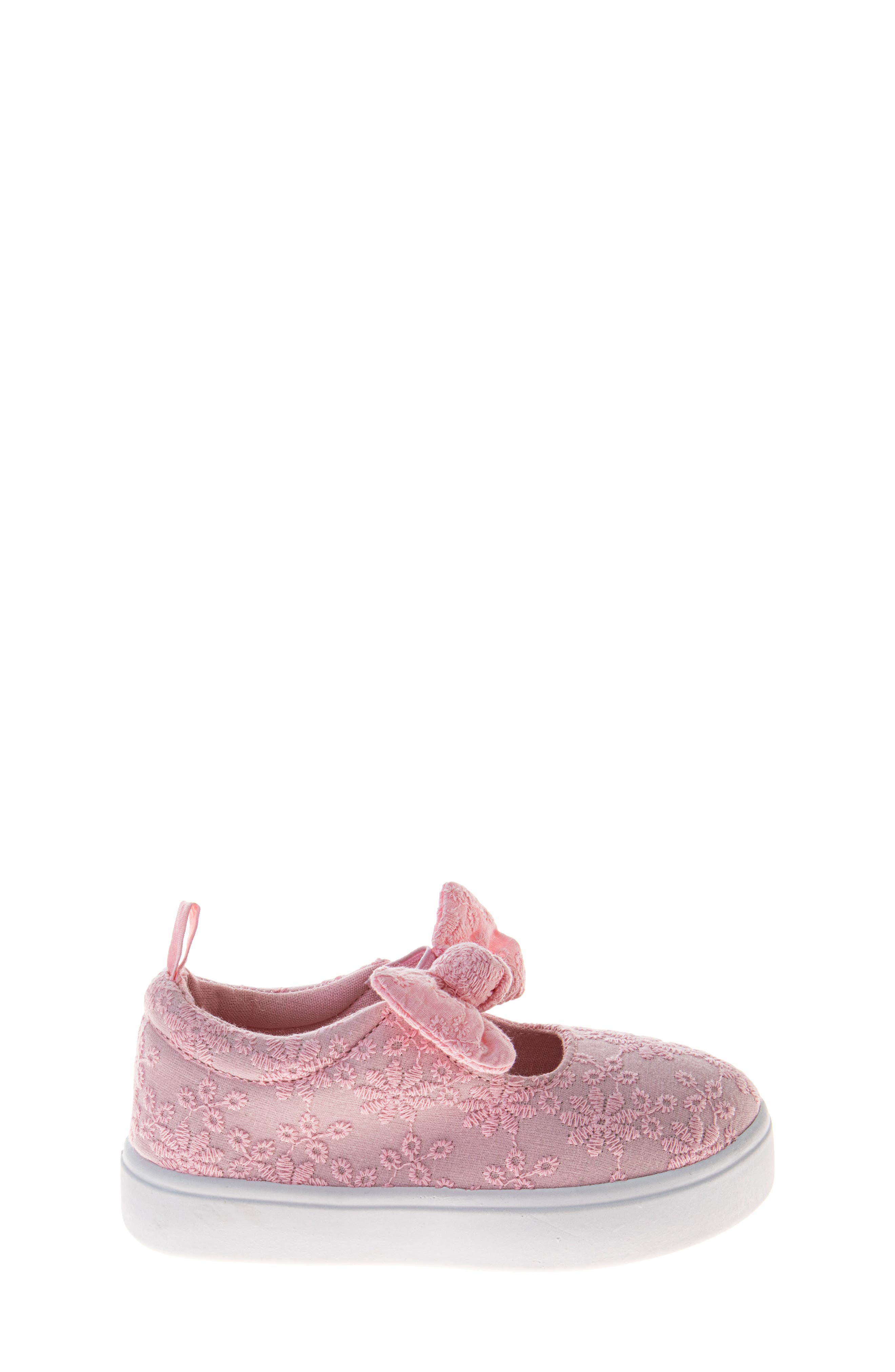 JOSMO Kids' Bow Sneaker, Alternate, color, Light Pink