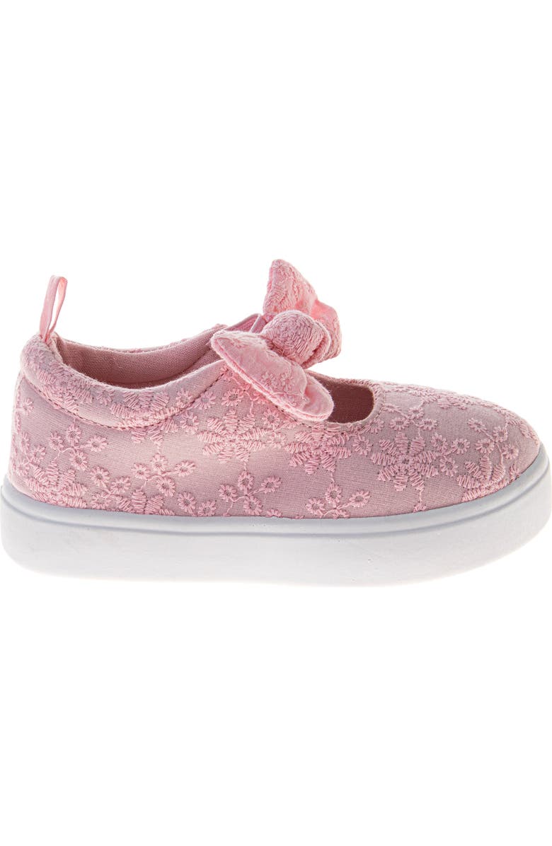 JOSMO Kids' Bow Sneaker, Alternate, color, Light Pink