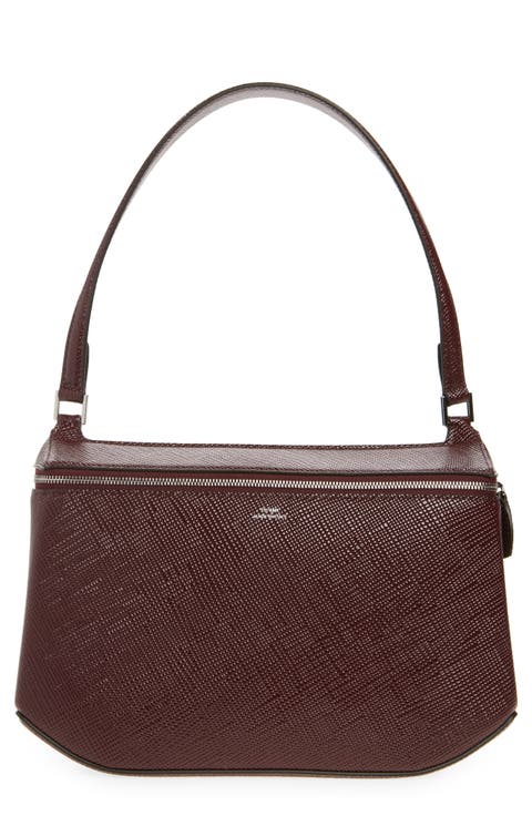 Clip Palmellato Patent Leather Shoulder Bag