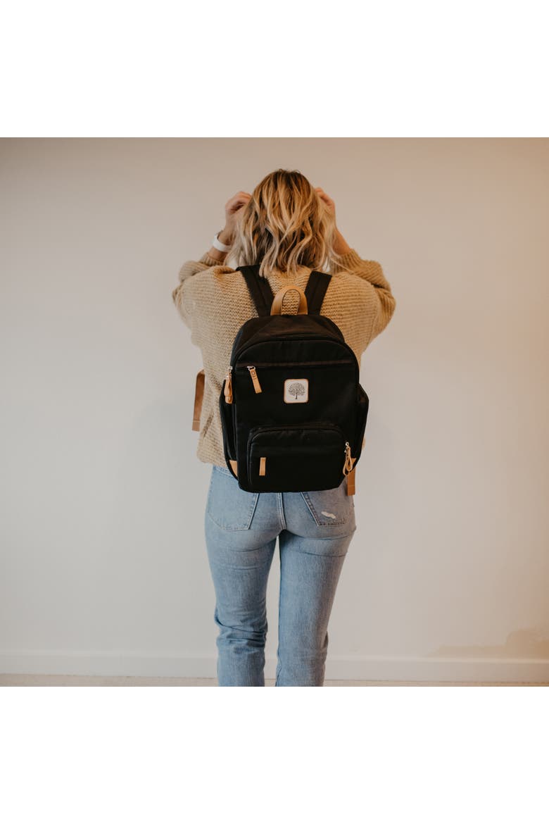 Birch Bag Mini Diaper Backpack, Alternate, color, Black