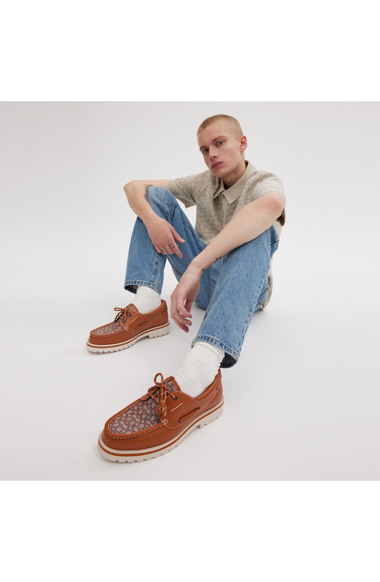 COACH Benson Boat Shoe, Alternate, color, 