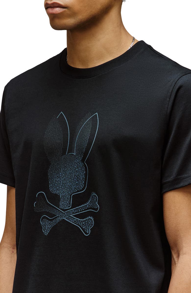 Psycho Bunny Jasper Pima Cotton Graphic T-Shirt, Alternate, color, 