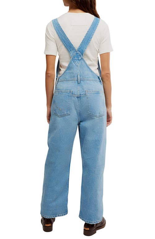 Free People Ziggy Denim Overalls In Blue
