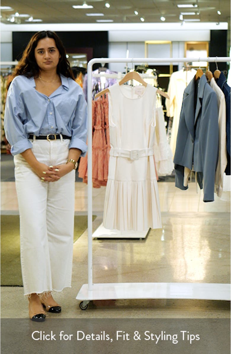 Charolette Sleeveless Belted Minidress, sales video thumbnail