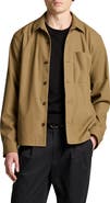 Vince Bluff Button-Up Overshirt