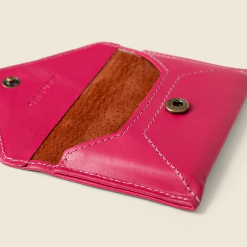 Casupo Mini Envelope Wallet With Rfid Protection In Pink