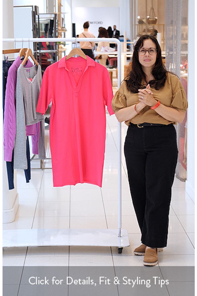 Cotton Polo Minidress video